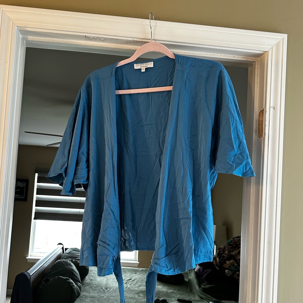 Diarrablu Wrap Top
